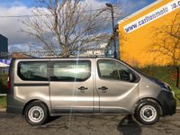 USED 2016 16 VAUXHALL VIVARO 1.6 COMBI MINIBUS SHUTTLE CDTI ECOFLEX AIR-CON T/SLD 