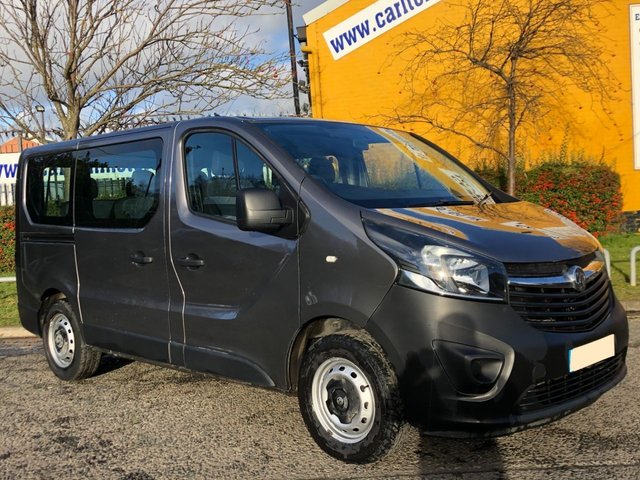 2016 16 Vauxhall Vivaro 1.6 COMBI MINIBUS SHUTTLE CDTI ECOFLEX AIR-CON T/SLD