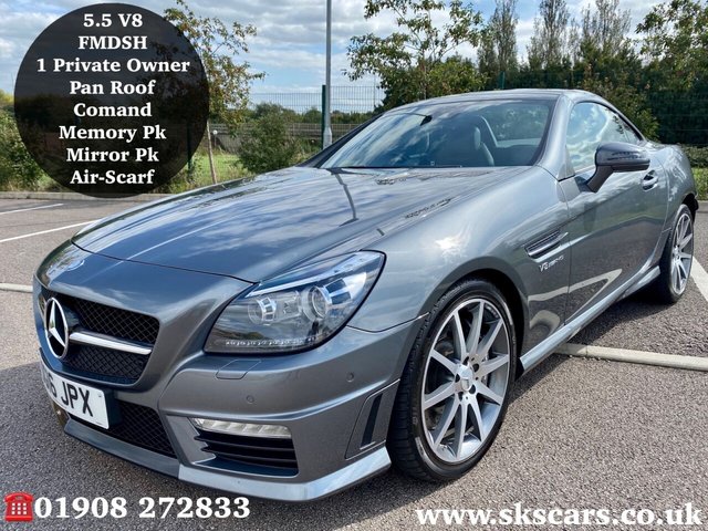 2016 16 Mercedes-Benz Slk 5.5 AMG SLK 55 2d 416 BHP