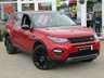 USED 2017 67 LAND ROVER DISCOVERY SPORT 2.0 TD4 HSE BLACK 5d 180 BHP Finished in FIRENZE RED Metallic with contrasting EBONY Heated Leather. This Discovery Sport is practical, incredible off road and a comfy SUV that has 7 Seats that will swallow your family and luggage. STILL UNDER LANDROVER WARRANTY Features include, BLACK PACK, Panoramic Roof, DAB Radio, Sat Nav, Rear View Camera, B/Tooth, 20" Alloys and much more. Matford Exeter Dealer serviced at 19885 miles and at 40739 miles. 1st MOT due 8/12/2020.