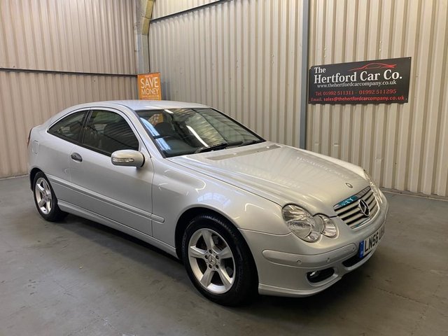 2006 56 Mercedes-Benz C Class 1.8 C200 KOMPRESSOR SE SPORTS 3d 161 BHP