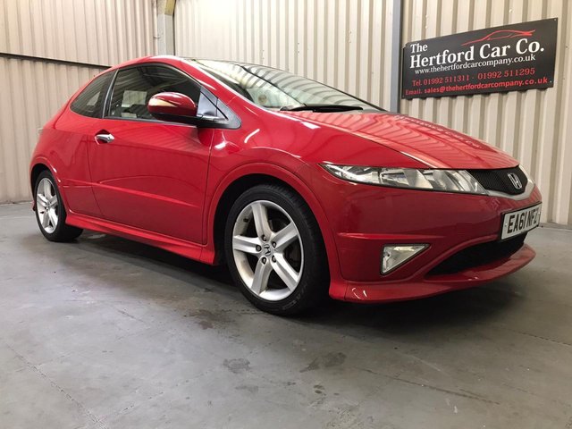 2011 61 Honda Civic 1.8 I-VTEC TYPE S GT 3d 138 BHP