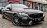 USED 2017 17 MERCEDES-BENZ C CLASS 2.0 C 200 AMG LINE PREMIUM 2d 181 BHP PAN ROOF