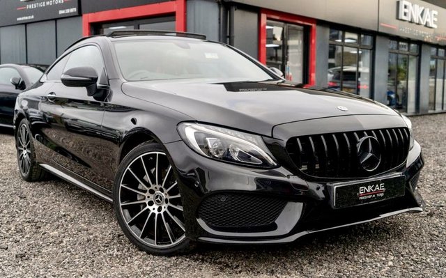 2017 17 Mercedes-Benz C Class 2.0 C 200 AMG LINE PREMIUM 2d 181 BHP