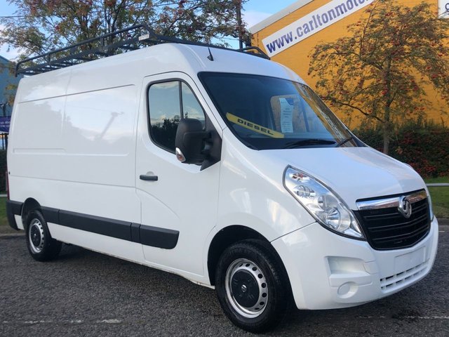 2015 15 Vauxhall Movano 2.3 F3500 L2H2 CDTI 135 [ Mobile Workshop Racking ] panel van