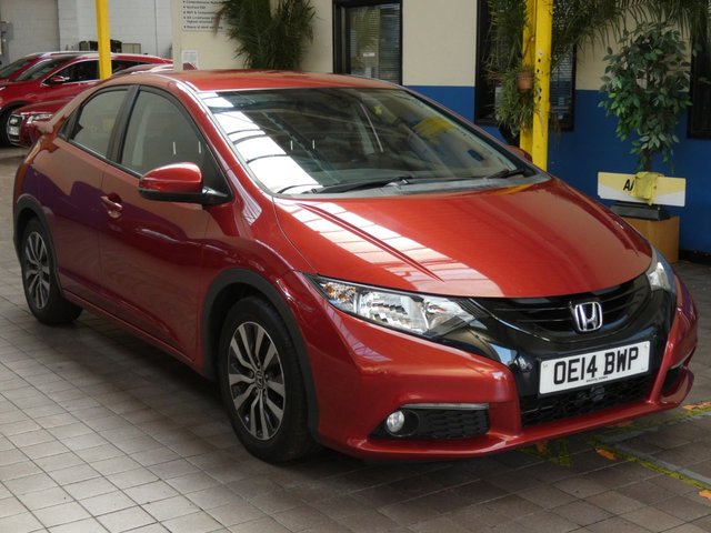 2014 14 Honda Civic 1.6 I-DTEC SE PLUS 5d 118 BHP