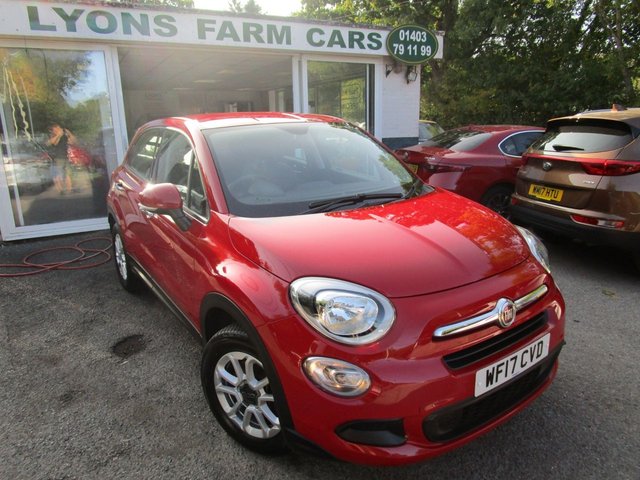 2017 17 Fiat 500x 1.6 POP 5d 110 BHP