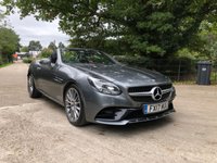 USED 2017 17 MERCEDES-BENZ SLC 2.0 SLC 200 AMG LINE 2d 181 BHP PAN ROOF+SPORT EXHAUST+REAR CAMERA