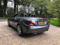 USED 2017 17 MERCEDES-BENZ SLC 2.0 SLC 200 AMG LINE 2d 181 BHP PAN ROOF+SPORT EXHAUST+REAR CAMERA