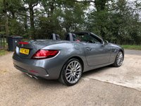 USED 2017 17 MERCEDES-BENZ SLC 2.0 SLC 200 AMG LINE 2d 181 BHP PAN ROOF+SPORT EXHAUST+REAR CAMERA