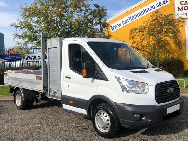 2015 65 Ford Transit 350 TDCi 125 L3 DROPSIDE + POD TOOLBOX  ALLOY BODY DRW 