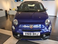 USED 2018 18 ABARTH 500 1.4 595C TURISMO 3d 165 BHP STUNNING COLOUR WITH DEALERSHIP SERVICE HISTORY