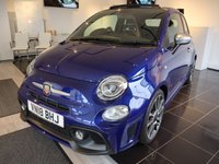 USED 2018 18 ABARTH 500 1.4 595C TURISMO 3d 165 BHP STUNNING COLOUR WITH DEALERSHIP SERVICE HISTORY