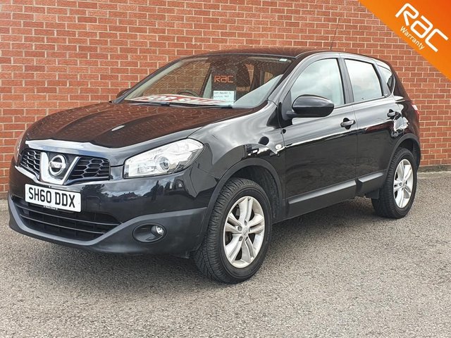 2010 60 Nissan Qashqai 1.6 ACENTA 5d 117 BHP