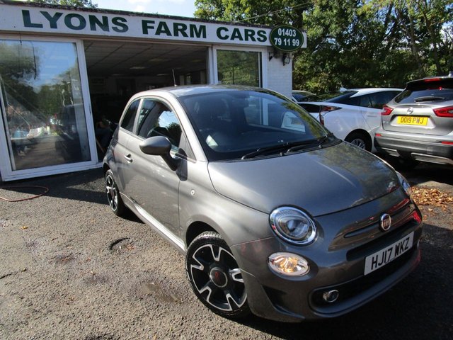 2017 17 Fiat 500 1.2 S (SPORT) 3d 69 BHP NEW SHAPE