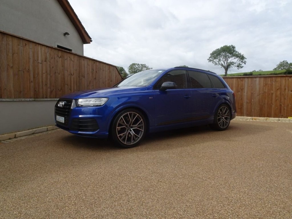USED 2018 AUDI Q7 4.0 SQ7 TDI QUATTRO 5d 429 BHP MASSIVE SPEC JEEP,DEPOSIT SECURES