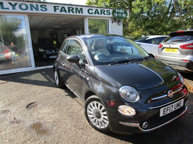 2017 17 Fiat 500 1.2 LOUNGE 3d 69 BHP NEW SHAPE