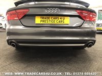 USED 2013 13 AUDI A7 3.0 TDI QUATTRO BLACK EDITION 5d 309 BHP FREE UK DELIVERY*VIDEO AVAILABLE* FINANCE ARRANGED* PART EX*HPI CLEAR