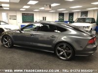 USED 2013 13 AUDI A7 3.0 TDI QUATTRO BLACK EDITION 5d 309 BHP FREE UK DELIVERY*VIDEO AVAILABLE* FINANCE ARRANGED* PART EX*HPI CLEAR
