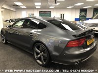 USED 2013 13 AUDI A7 3.0 TDI QUATTRO BLACK EDITION 5d 309 BHP FREE UK DELIVERY*VIDEO AVAILABLE* FINANCE ARRANGED* PART EX*HPI CLEAR