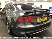 USED 2013 13 AUDI A7 3.0 TDI QUATTRO BLACK EDITION 5d 309 BHP FREE UK DELIVERY*VIDEO AVAILABLE* FINANCE ARRANGED* PART EX*HPI CLEAR