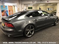 USED 2013 13 AUDI A7 3.0 TDI QUATTRO BLACK EDITION 5d 309 BHP FREE UK DELIVERY*VIDEO AVAILABLE* FINANCE ARRANGED* PART EX*HPI CLEAR