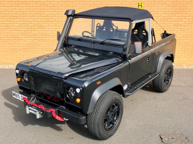 1995 M Land Rover Defender 90 300TDI 2.5L // Rag Top Convertible // Export // Px Swap