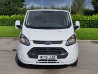 USED 2015 15 FORD TRANSIT CUSTOM 2.2 290 LR P/V 99 BHP 1 COMPANY FORMER KEEPERS+LOW MILES