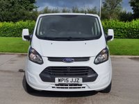 USED 2015 15 FORD TRANSIT CUSTOM 2.2 290 LR P/V 99 BHP 1 COMPANY FORMER KEEPERS+LOW MILES