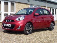 USED 2013 63 NISSAN MICRA 1.2 TEKNA 5d 79 BHP www.suffolkcarcentre.co.uk - Located at Reydon