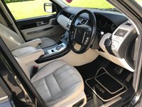 USED 2012 12 LAND ROVER RANGE ROVER SPORT 3.0 SDV6 HSE 5d 255 BHP PADDLE SHIT + LEATHER + SAT NAV