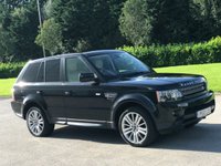 USED 2012 12 LAND ROVER RANGE ROVER SPORT 3.0 SDV6 HSE 5d 255 BHP PADDLE SHIT + LEATHER + SAT NAV