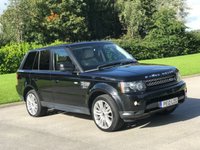 USED 2012 12 LAND ROVER RANGE ROVER SPORT 3.0 SDV6 HSE 5d 255 BHP PADDLE SHIT + LEATHER + SAT NAV