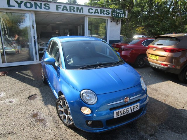 2015 65 Fiat 500 1.2 S (SPORT) 3d 69 BHP