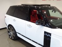 USED 2013 13 LAND ROVER RANGE ROVER 3.0 TD V6 (258 BHP) AUTOBIOGRAPHY AUTO 4X4 (S/S)..COLOSSAL SPEC..24 INCH BARUGZAI..FULL SVO BODYKIT..PANORAMIC SUNROOF..REAR ENTERTAINMENT..COLLOSAL SPEC..SIMPLY STUNNING !! 24"BARUGZAI ALLOYS + FULL SVO BODYKIT + RED LEATHER