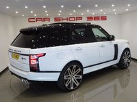 USED 2013 13 LAND ROVER RANGE ROVER 3.0 TD V6 (258 BHP) AUTOBIOGRAPHY AUTO 4X4 (S/S)..COLOSSAL SPEC..24 INCH BARUGZAI..FULL SVO BODYKIT..PANORAMIC SUNROOF..REAR ENTERTAINMENT..COLLOSAL SPEC..SIMPLY STUNNING !! 24"BARUGZAI ALLOYS + FULL SVO BODYKIT + RED LEATHER