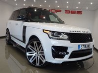 USED 2013 13 LAND ROVER RANGE ROVER 3.0 TD V6 (258 BHP) AUTOBIOGRAPHY AUTO 4X4 (S/S)..COLOSSAL SPEC..24 INCH BARUGZAI..FULL SVO BODYKIT..PANORAMIC SUNROOF..REAR ENTERTAINMENT..COLLOSAL SPEC..SIMPLY STUNNING !! 24"BARUGZAI ALLOYS + FULL SVO BODYKIT + RED LEATHER