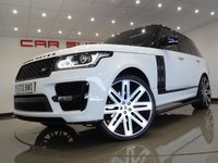 USED 2013 13 LAND ROVER RANGE ROVER 3.0 TD V6 (258 BHP) AUTOBIOGRAPHY AUTO 4X4 (S/S)..COLOSSAL SPEC..24 INCH BARUGZAI..FULL SVO BODYKIT..PANORAMIC SUNROOF..REAR ENTERTAINMENT..COLLOSAL SPEC..SIMPLY STUNNING !! 24"BARUGZAI ALLOYS + FULL SVO BODYKIT + RED LEATHER