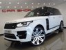 USED 2013 13 LAND ROVER RANGE ROVER 3.0 TD V6 (258 BHP) AUTOBIOGRAPHY AUTO 4X4 (S/S)..COLOSSAL SPEC..24 INCH BARUGZAI..FULL SVO BODYKIT..PANORAMIC SUNROOF..REAR ENTERTAINMENT..COLLOSAL SPEC..SIMPLY STUNNING !! 24"BARUGZAI ALLOYS + FULL SVO BODYKIT + RED LEATHER