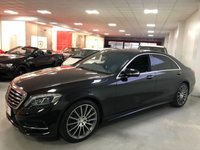 USED 2014 14 MERCEDES-BENZ S-CLASS 3.5 S400 HYBRID L AMG LINE EXECUTIVE 4d 306 BHP * HYBRID * PAN ROOF * CLIMATE * 2 KEYS * 20" ALLOYS *