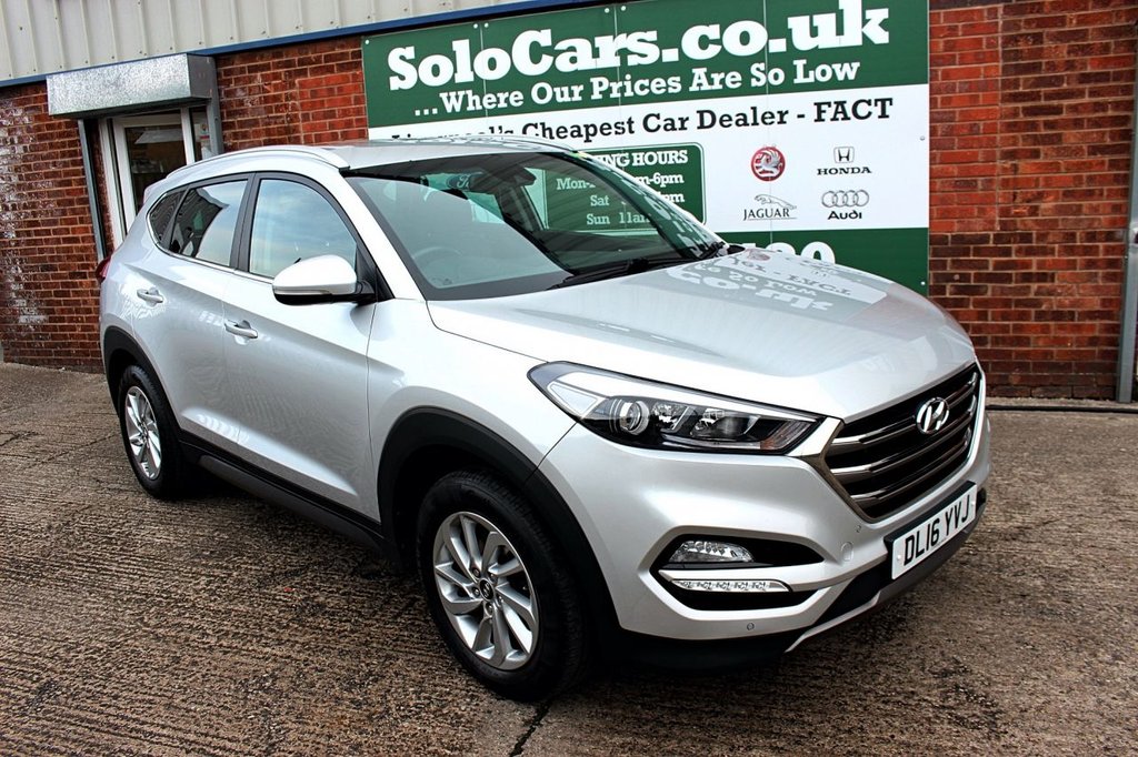 2016 16 HYUNDAI TUCSON 1.7 CRDI PREMIUM BLUE DRIVE 5d 114 BHP