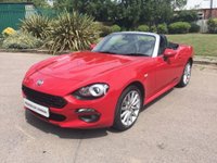 USED 2016 66 FIAT 124 1.4 SPIDER MULTIAIR LUSSO 2d 139 BHP INCREDIBLY LOW MILEAGE EXAMPLE