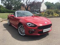 USED 2016 66 FIAT 124 1.4 SPIDER MULTIAIR LUSSO 2d 139 BHP INCREDIBLY LOW MILEAGE EXAMPLE