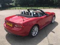 USED 2016 66 FIAT 124 1.4 SPIDER MULTIAIR LUSSO 2d 139 BHP INCREDIBLY LOW MILEAGE EXAMPLE