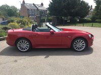 USED 2016 66 FIAT 124 1.4 SPIDER MULTIAIR LUSSO 2d 139 BHP INCREDIBLY LOW MILEAGE EXAMPLE