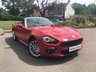 USED 2016 66 FIAT 124 1.4 SPIDER MULTIAIR LUSSO 2d 139 BHP INCREDIBLY LOW MILEAGE EXAMPLE