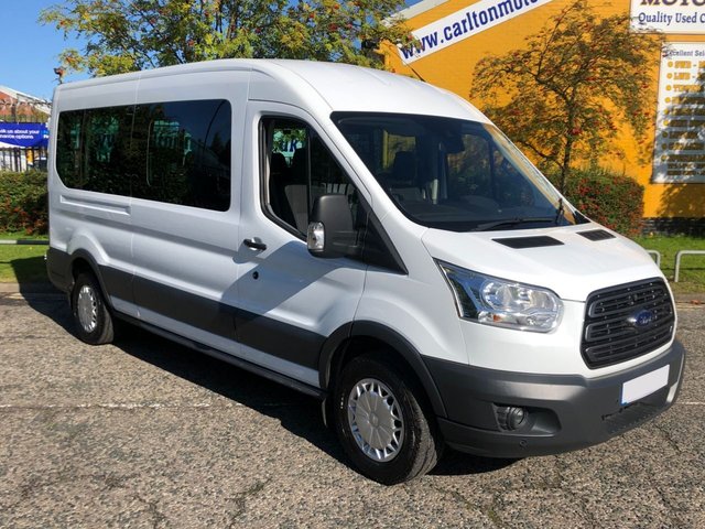 2015 15 Ford Transit 410 TDCi 125 TREND MINIBUS 14 SEATER [ LOW MILEAGE ] 