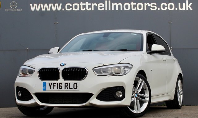 2016 16 BMW 1 Series 2.0 120D M SPORT 5d 188 BHP [ SATNAV ]