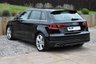 USED 2014 14 AUDI A3 2.0 TDI S LINE 5d 148 BHP FLAT BOTTOM STEERING WHEEL.