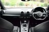 USED 2014 14 AUDI A3 2.0 TDI S LINE 5d 148 BHP FLAT BOTTOM STEERING WHEEL.